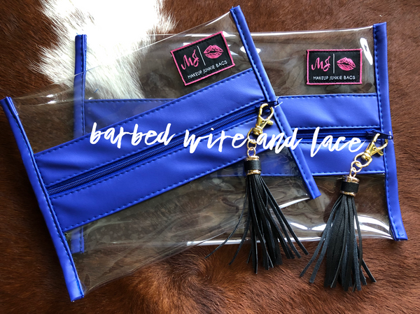 Clear MJ Bag (Blue)