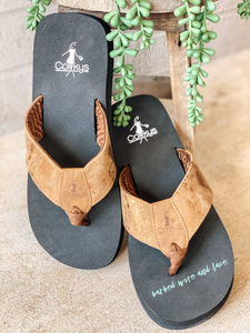Clover Flip Flops (Bronze)