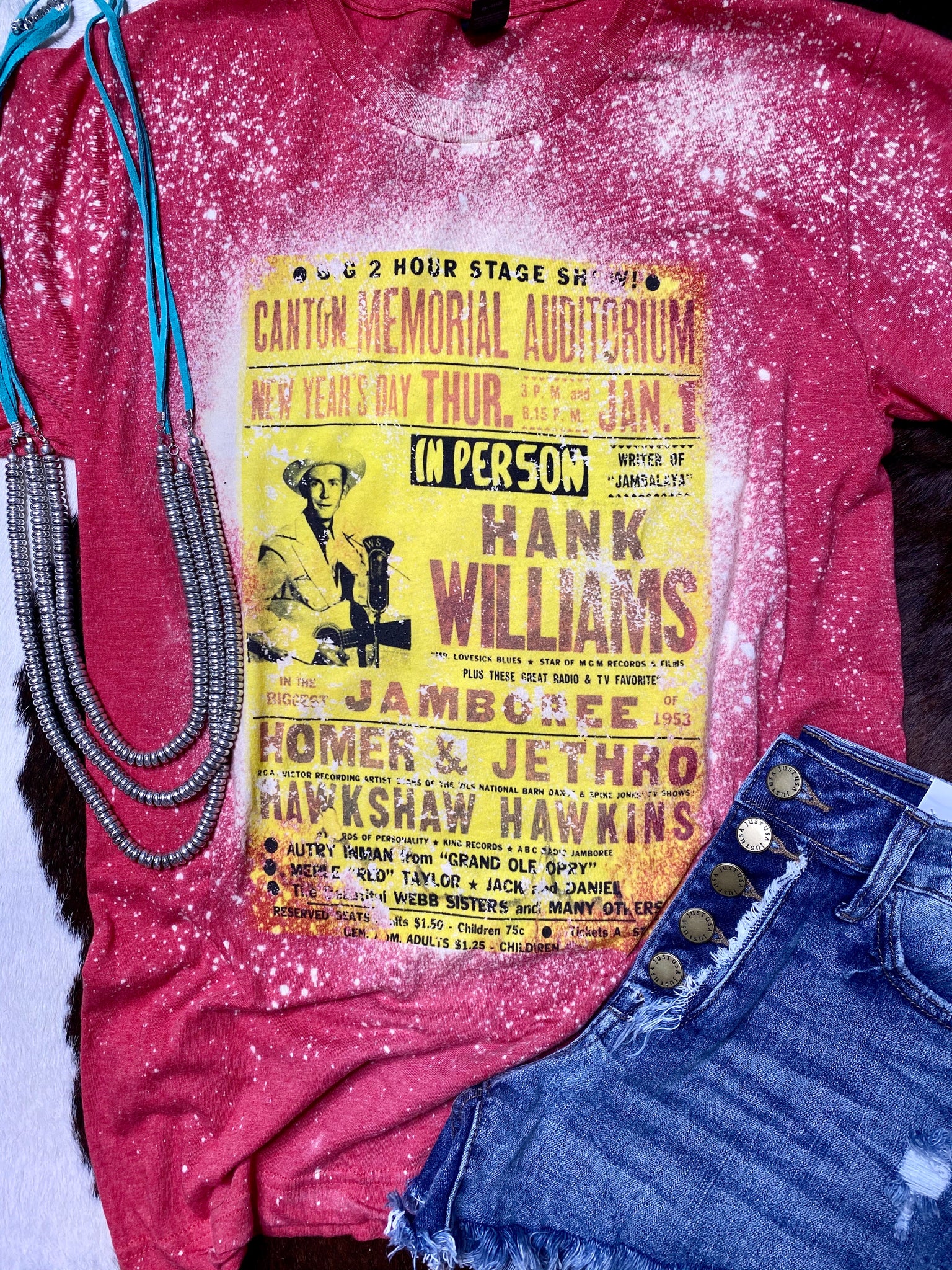 Hank Bleached Tee