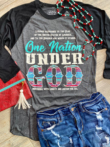 One Nation Baseball Top