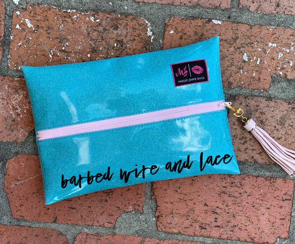 Baby Blue Glitter Custom (Cheetah Interior)