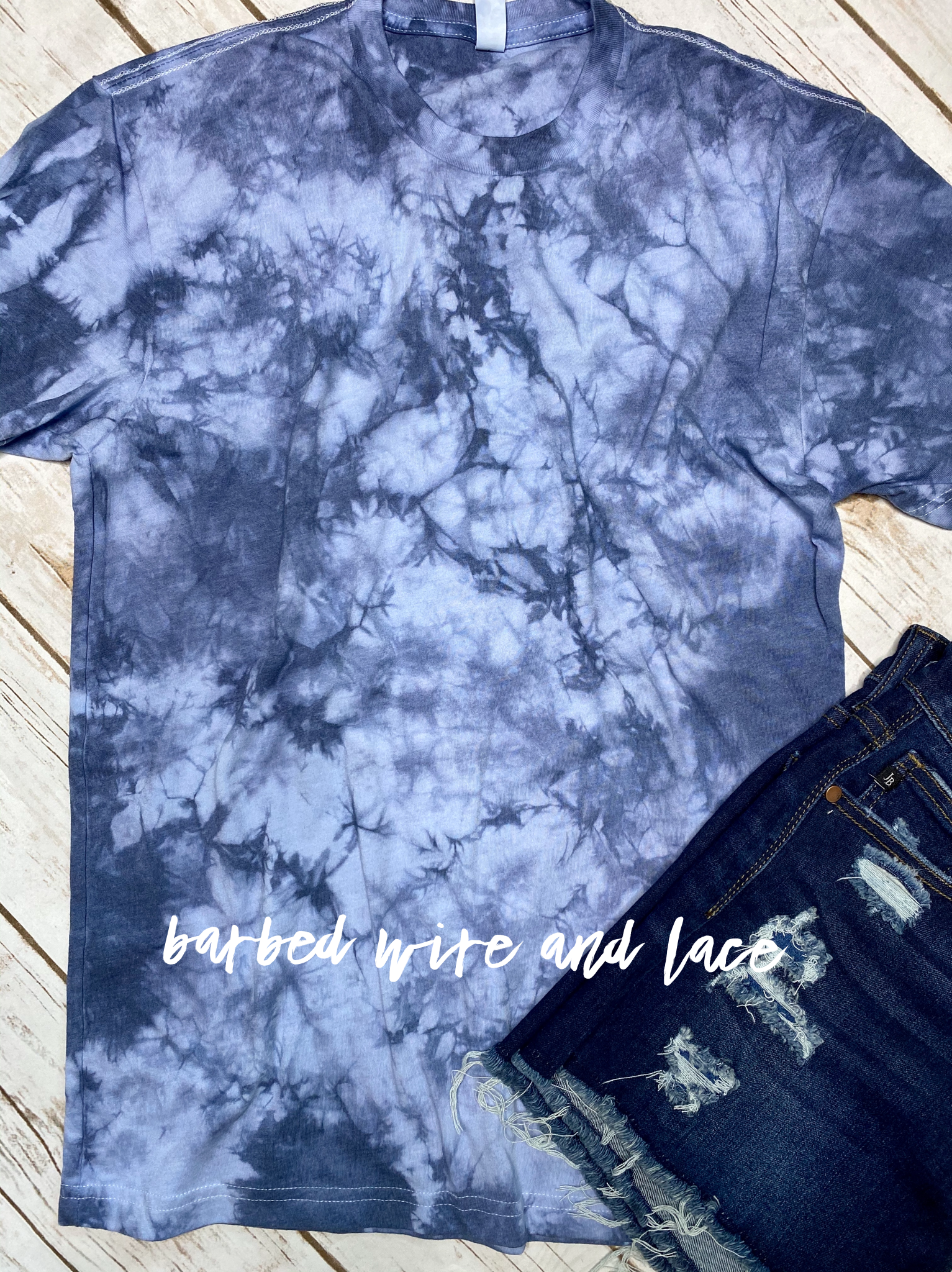 Tye Dye Tee (Navy)
