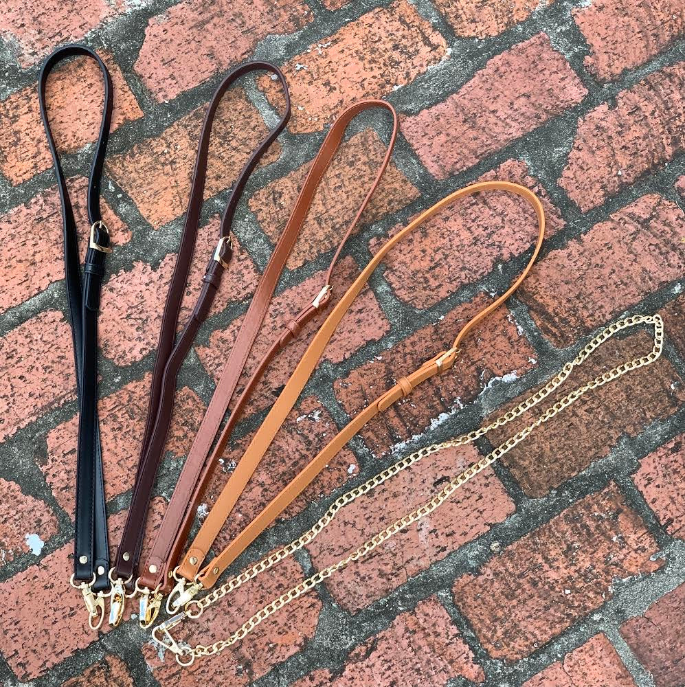 MJ CrossBody Leather Strap